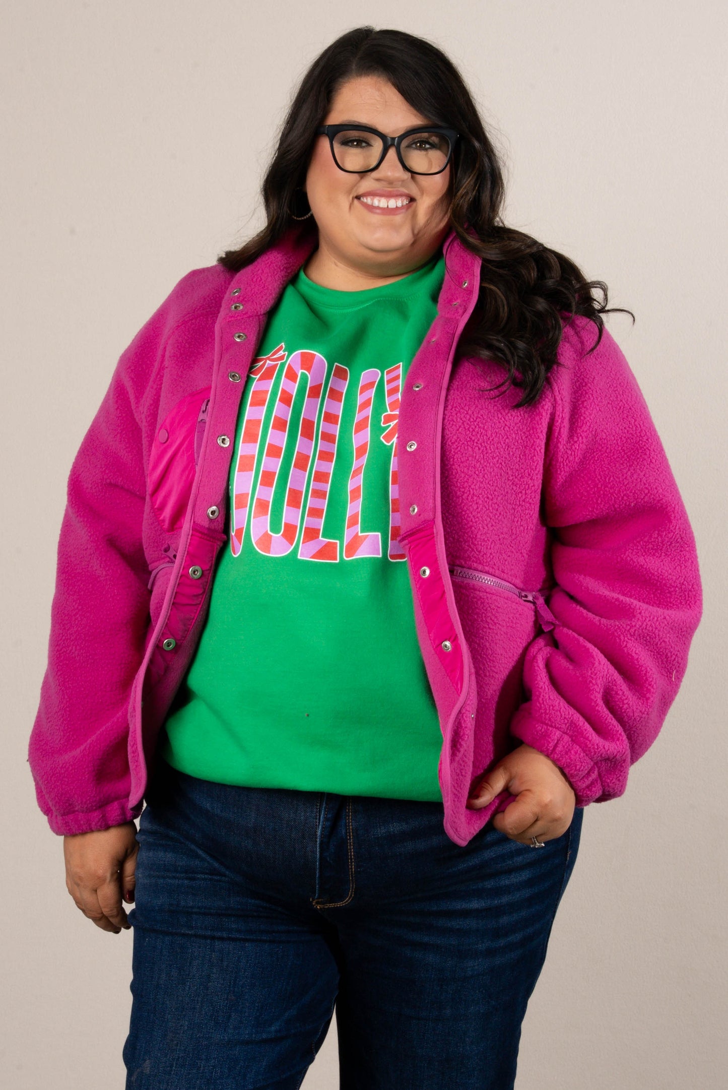 Dream Drifter Fleece Snap Up Jacket