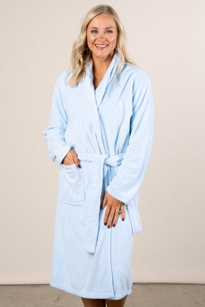 Morning Calm French Terry Robe