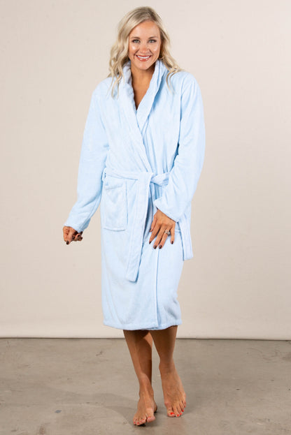 Morning Calm French Terry Robe
