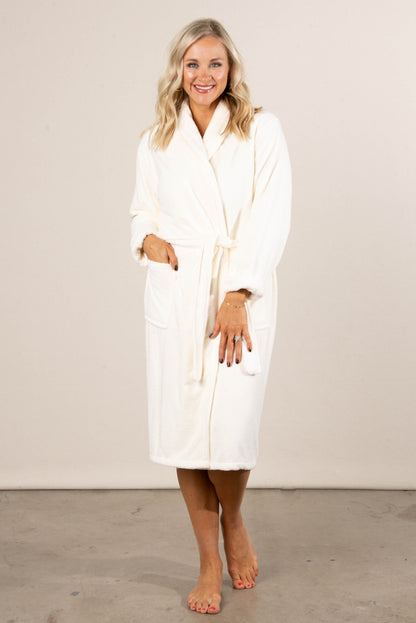 Morning Calm French Terry Robe