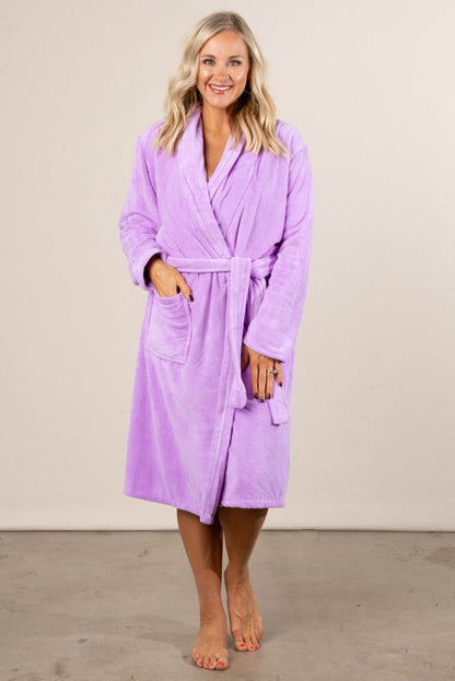 Morning Calm French Terry Robe