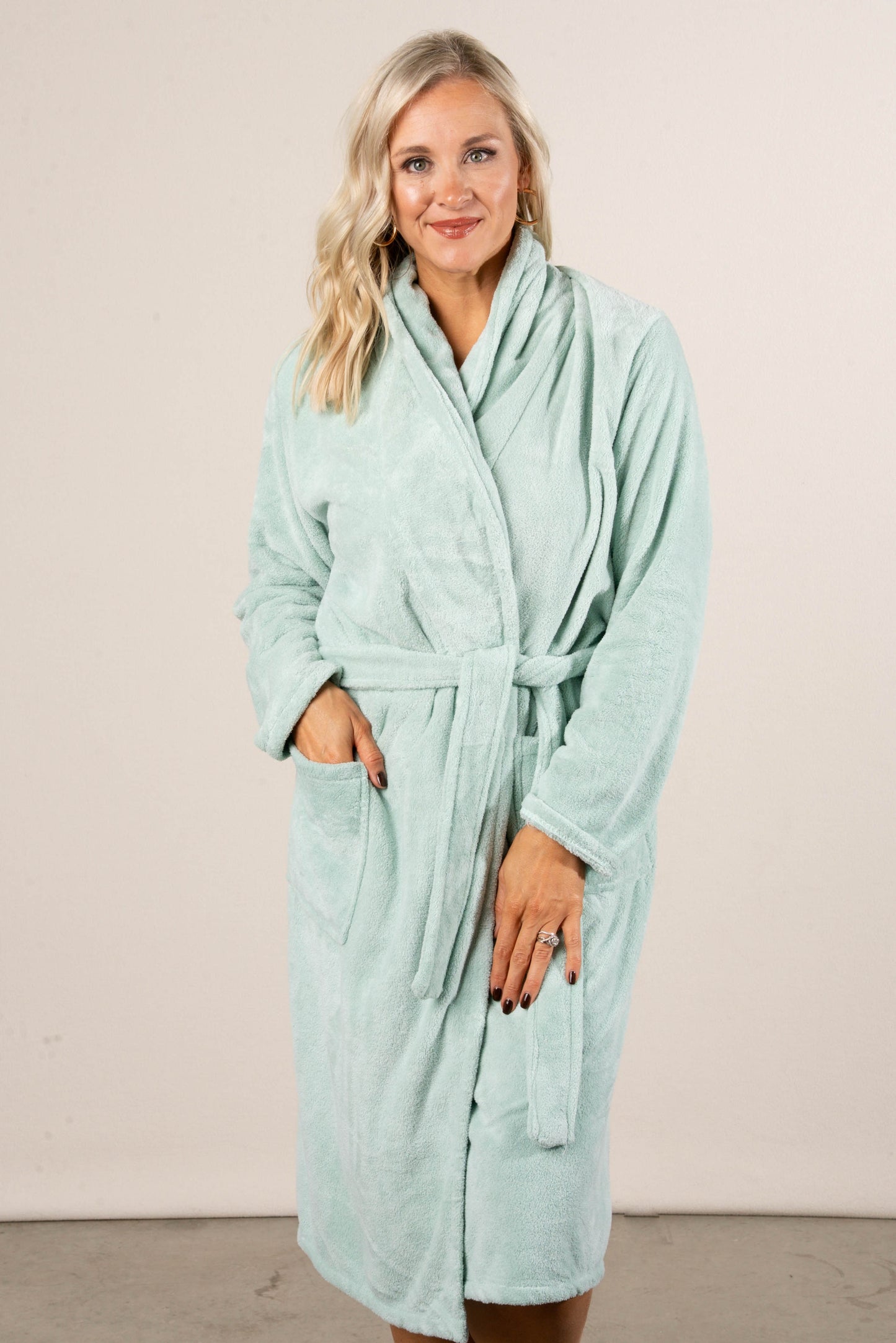 Morning Calm French Terry Robe
