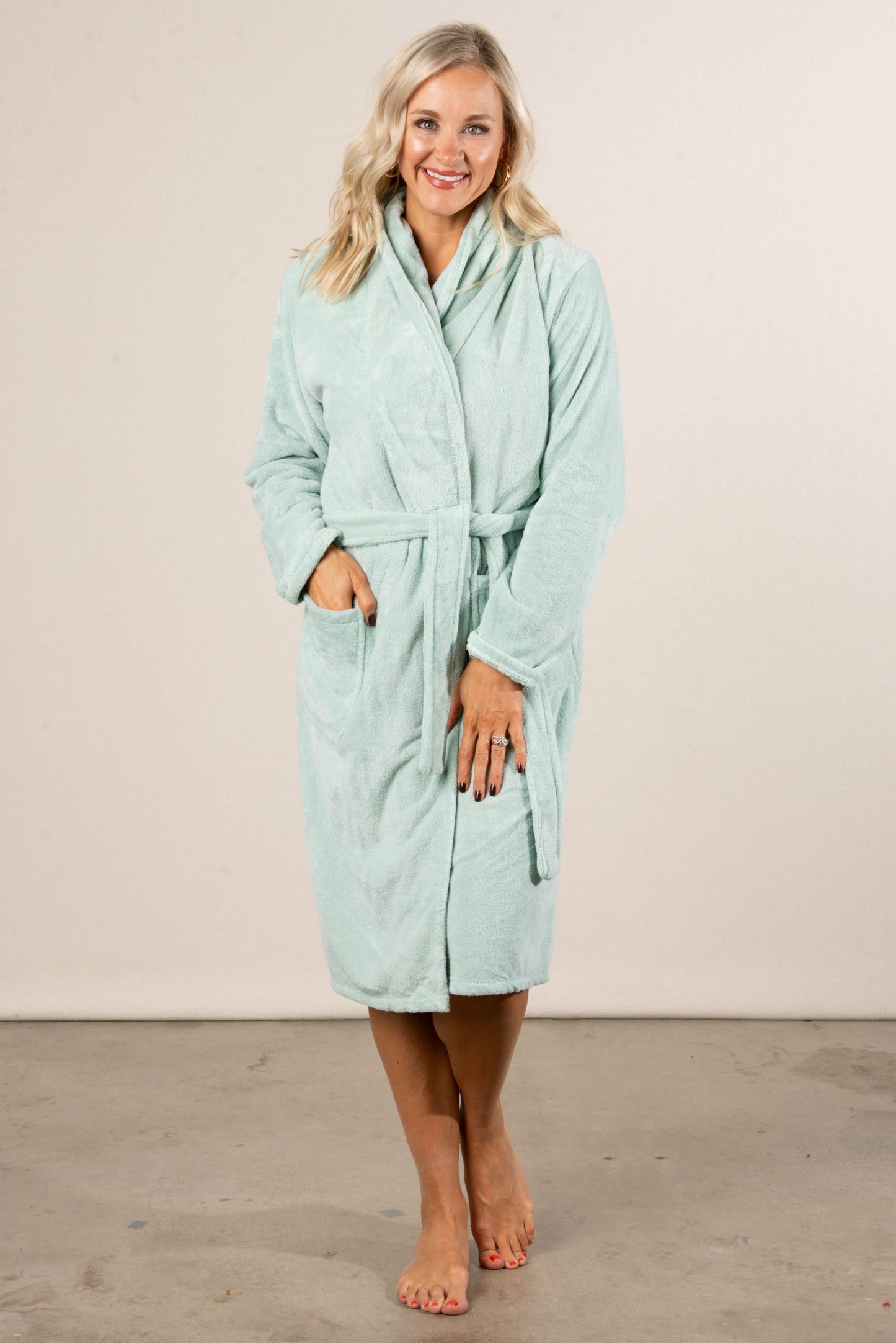 Morning Calm French Terry Robe