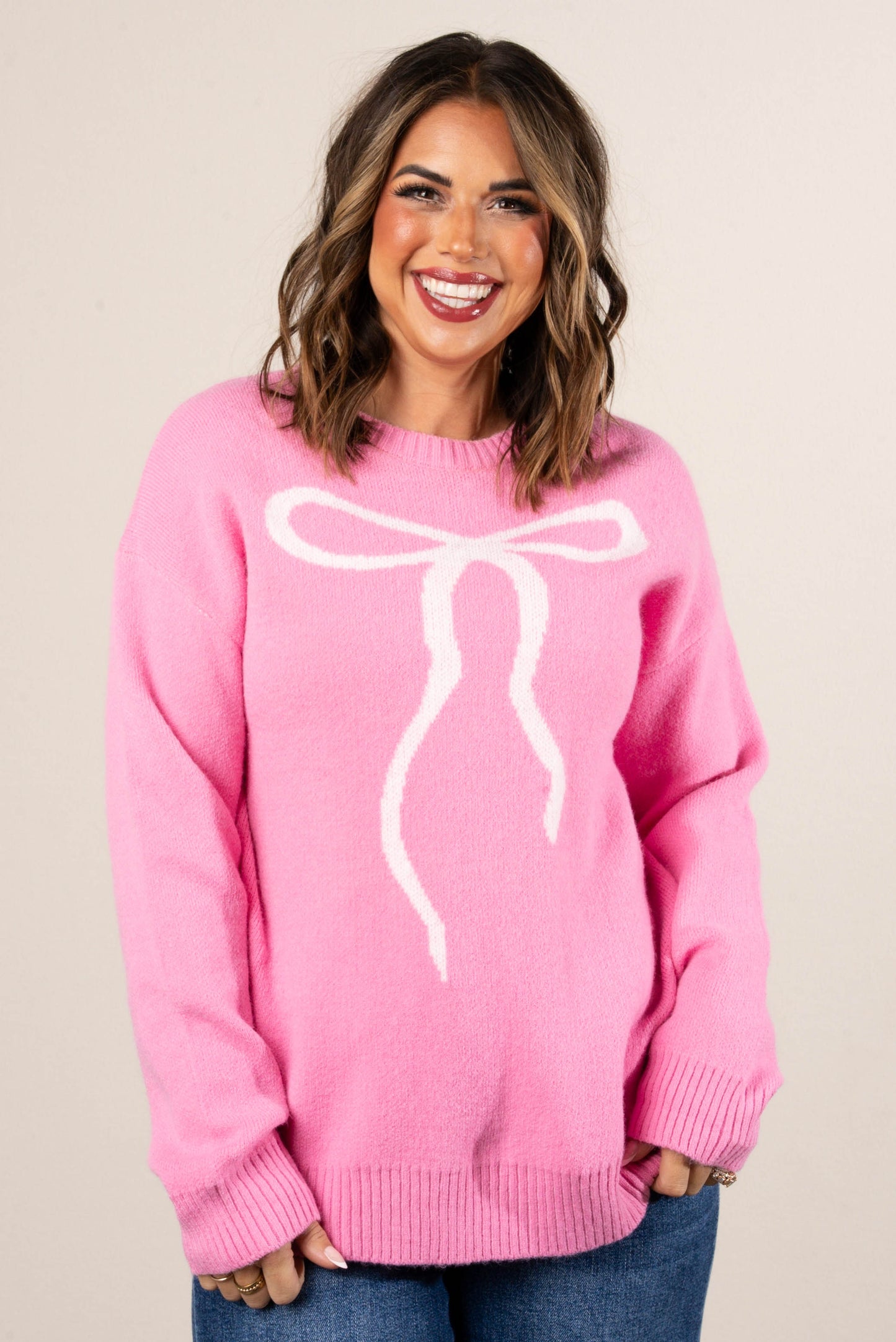 Put A Bow On It Sweater