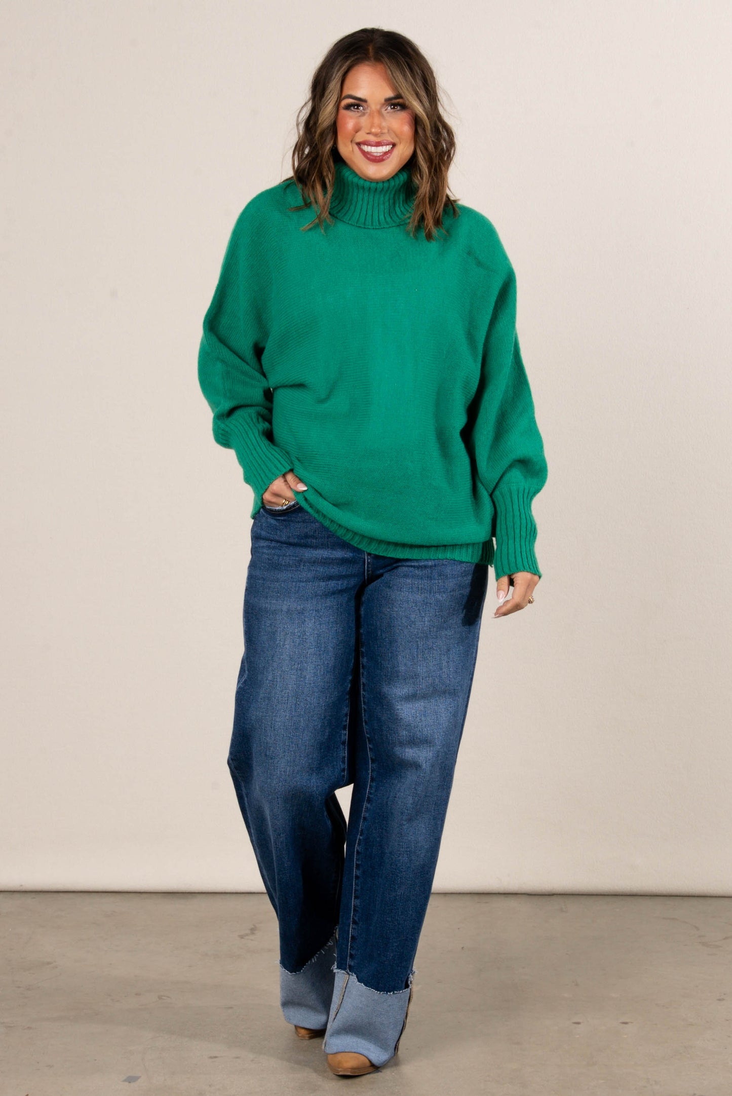 Home For The Holidays Turtleneck Sweater