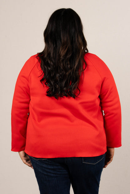 Finest Traditions Half Button Mock Neck Jacket