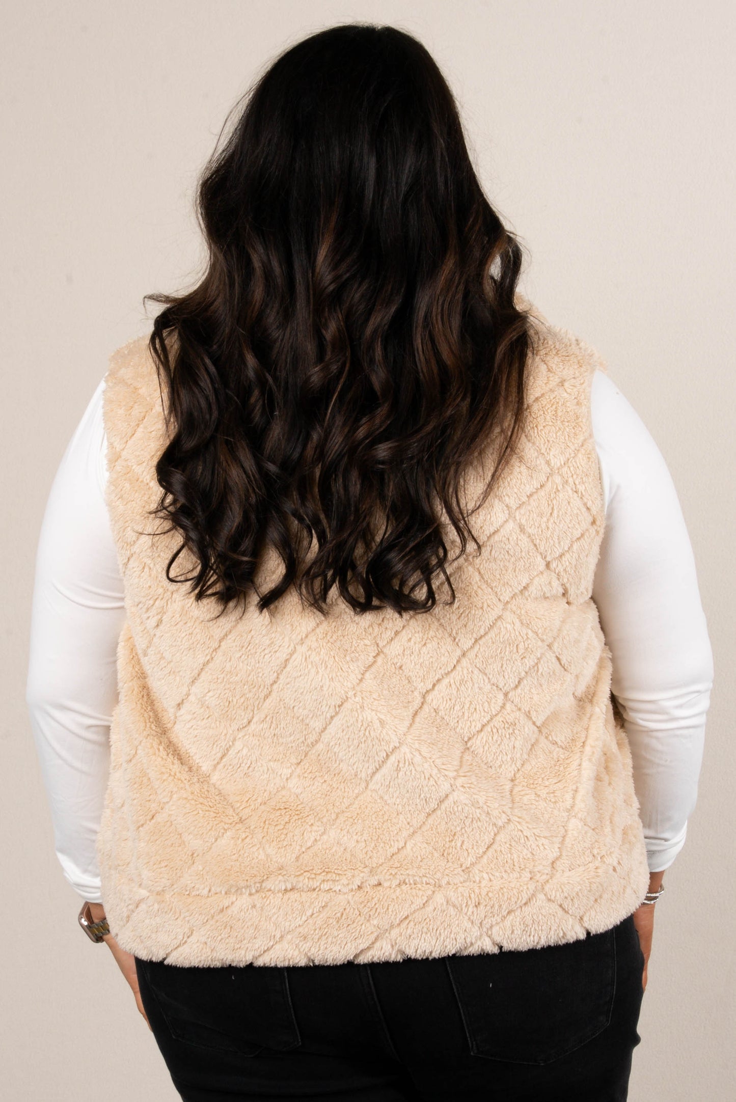 Mossy Cove Minky Quilted Vest