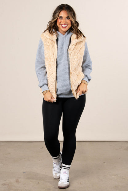 Mossy Cove Minky Quilted Vest