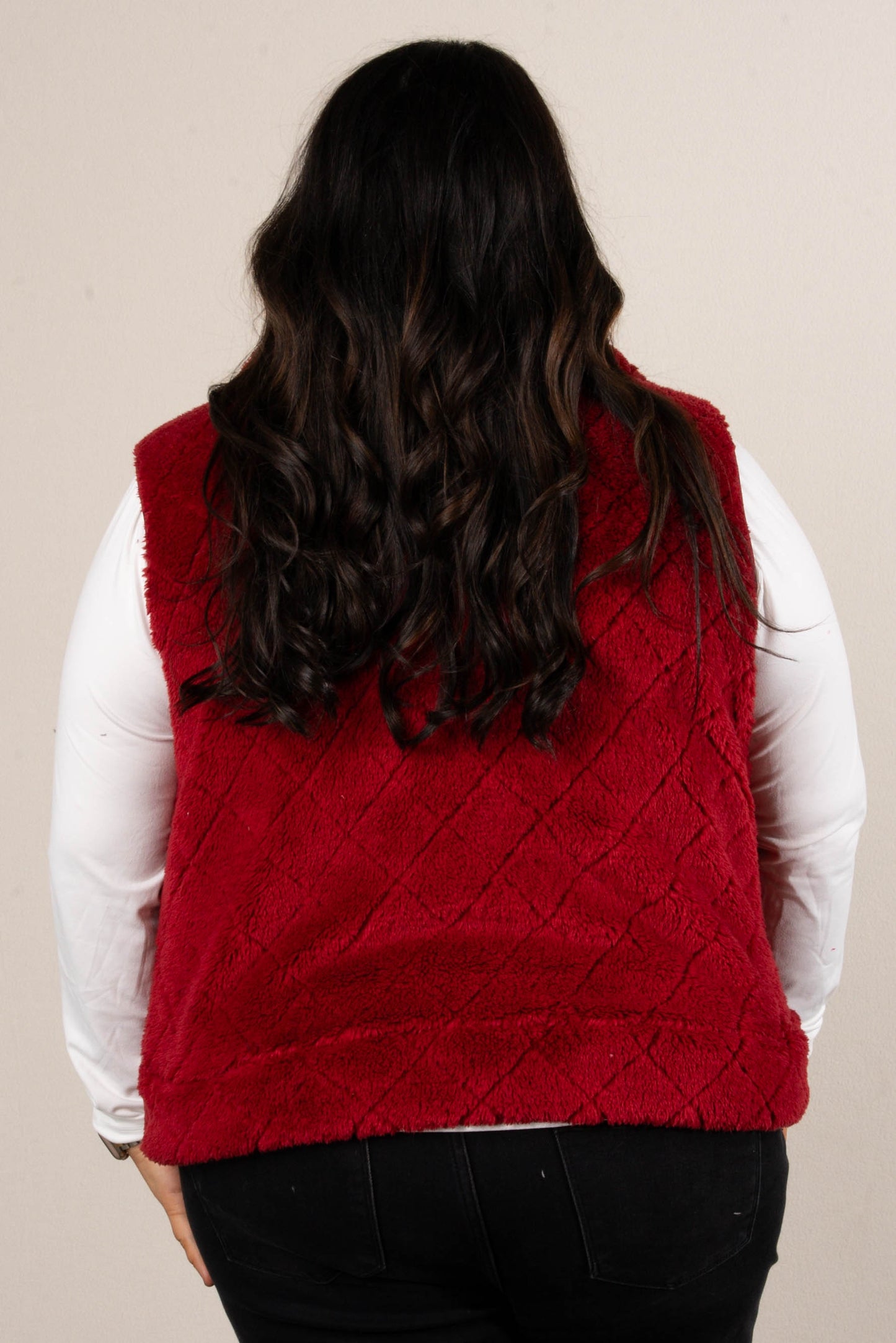 Mossy Cove Minky Quilted Vest