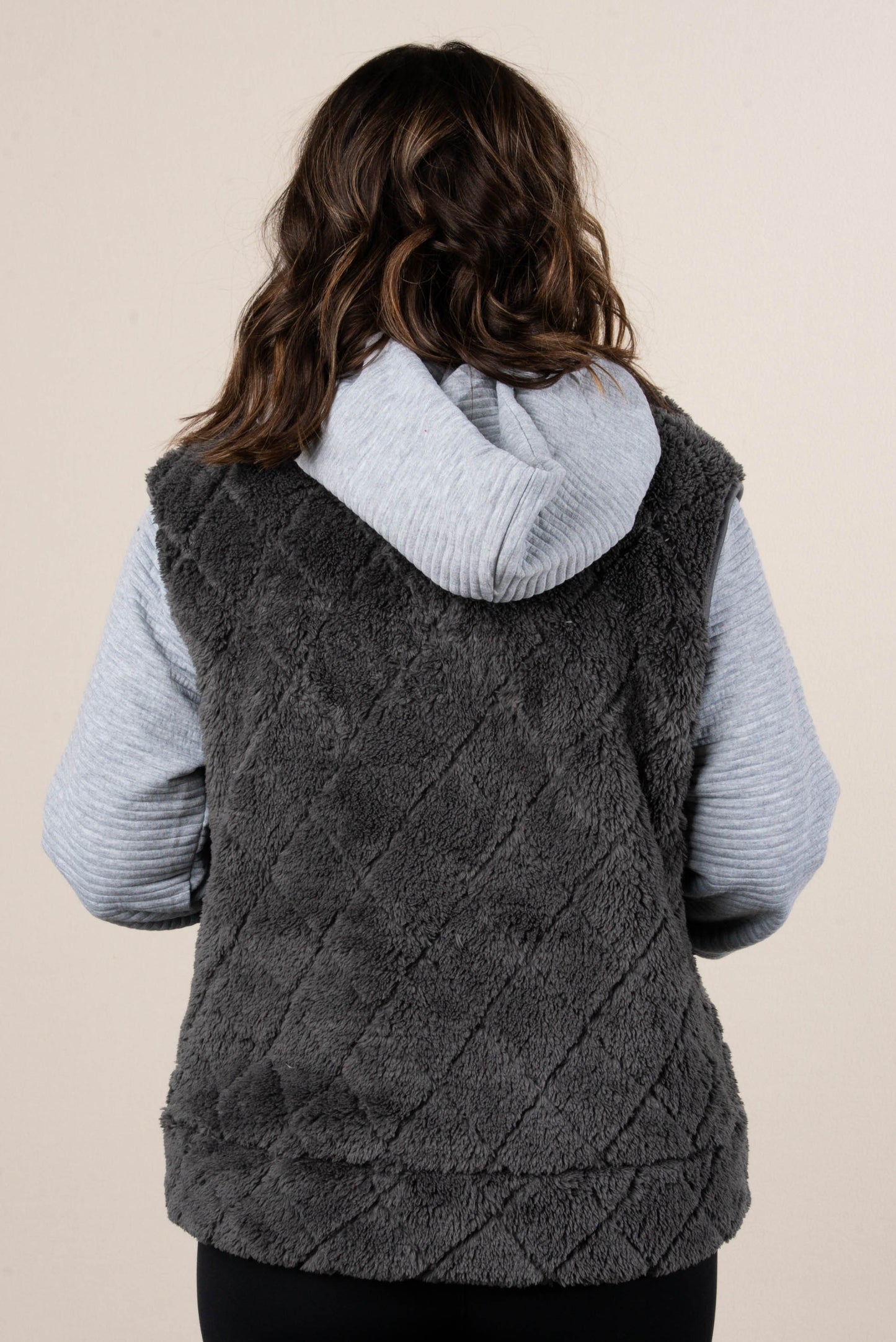 Mossy Cove Minky Quilted Vest