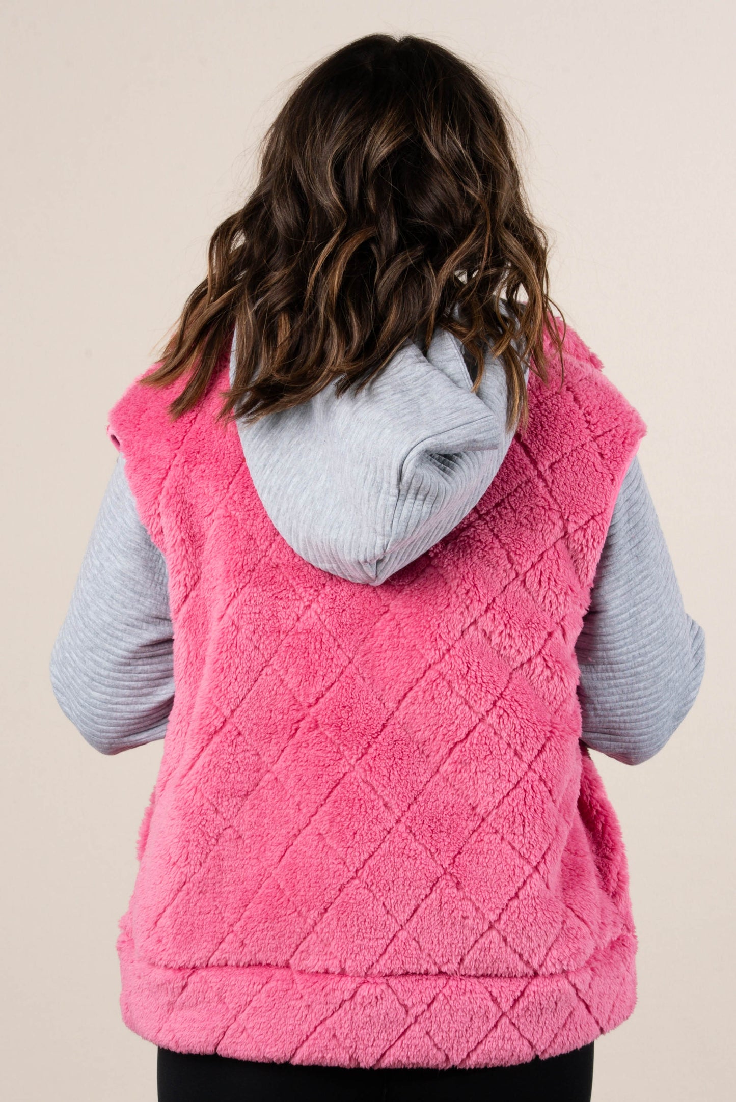 Mossy Cove Minky Quilted Vest