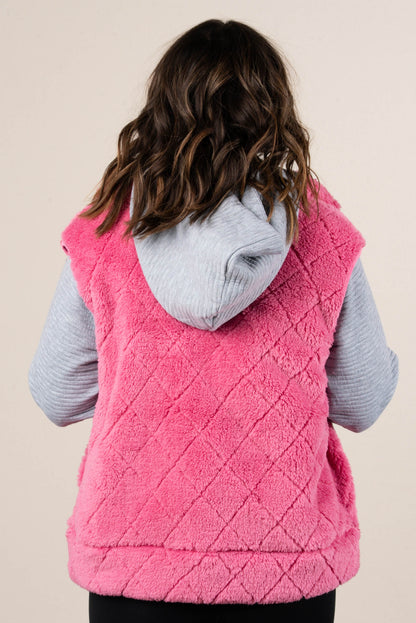 Mossy Cove Minky Quilted Vest