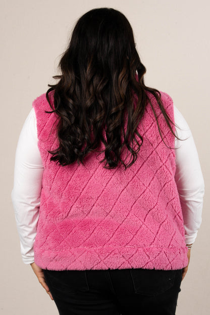Mossy Cove Minky Quilted Vest