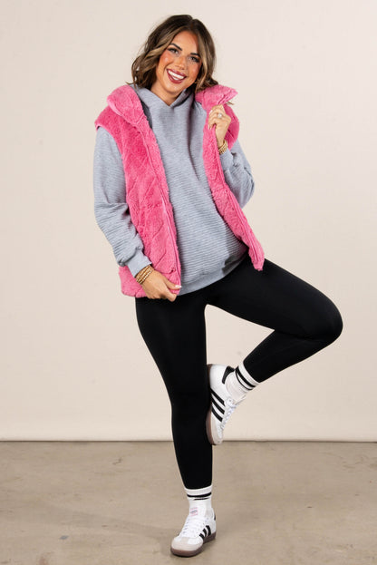 Mossy Cove Minky Quilted Vest