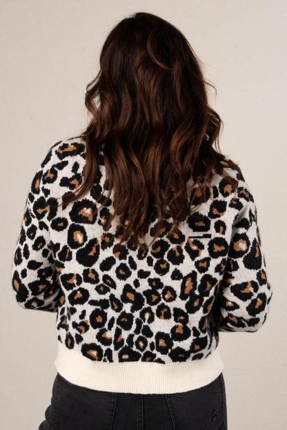 Killer Instincts Leopard Sweater Cardigan
