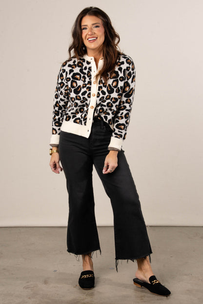 Killer Instincts Leopard Sweater Cardigan