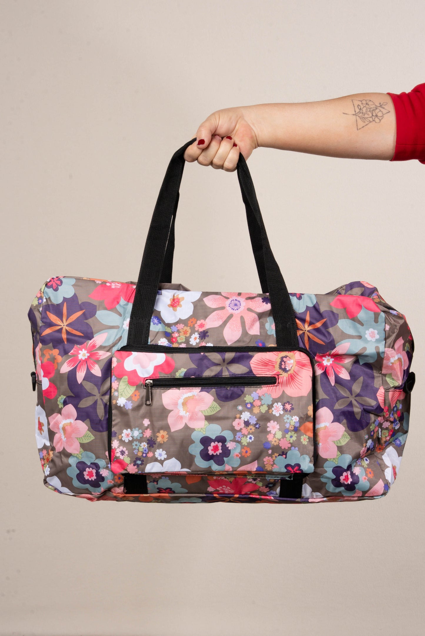 Foldable + Packable Travel Duffle Bag