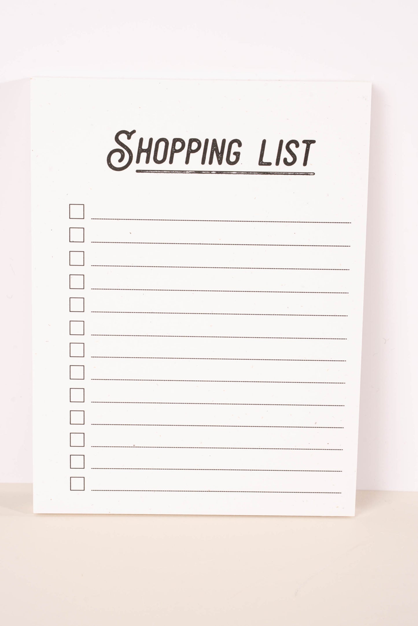 Essential Do + Buy Notepad