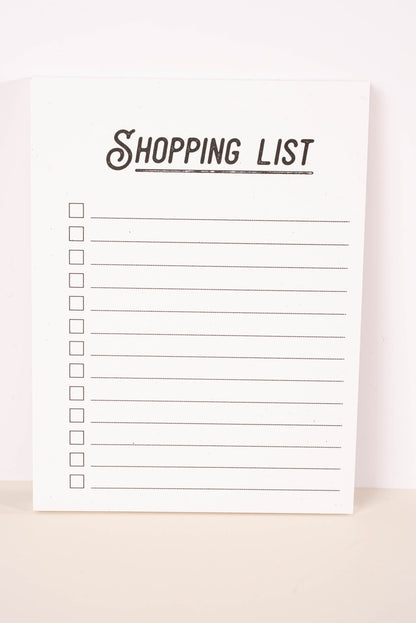 Essential Do + Buy Notepad