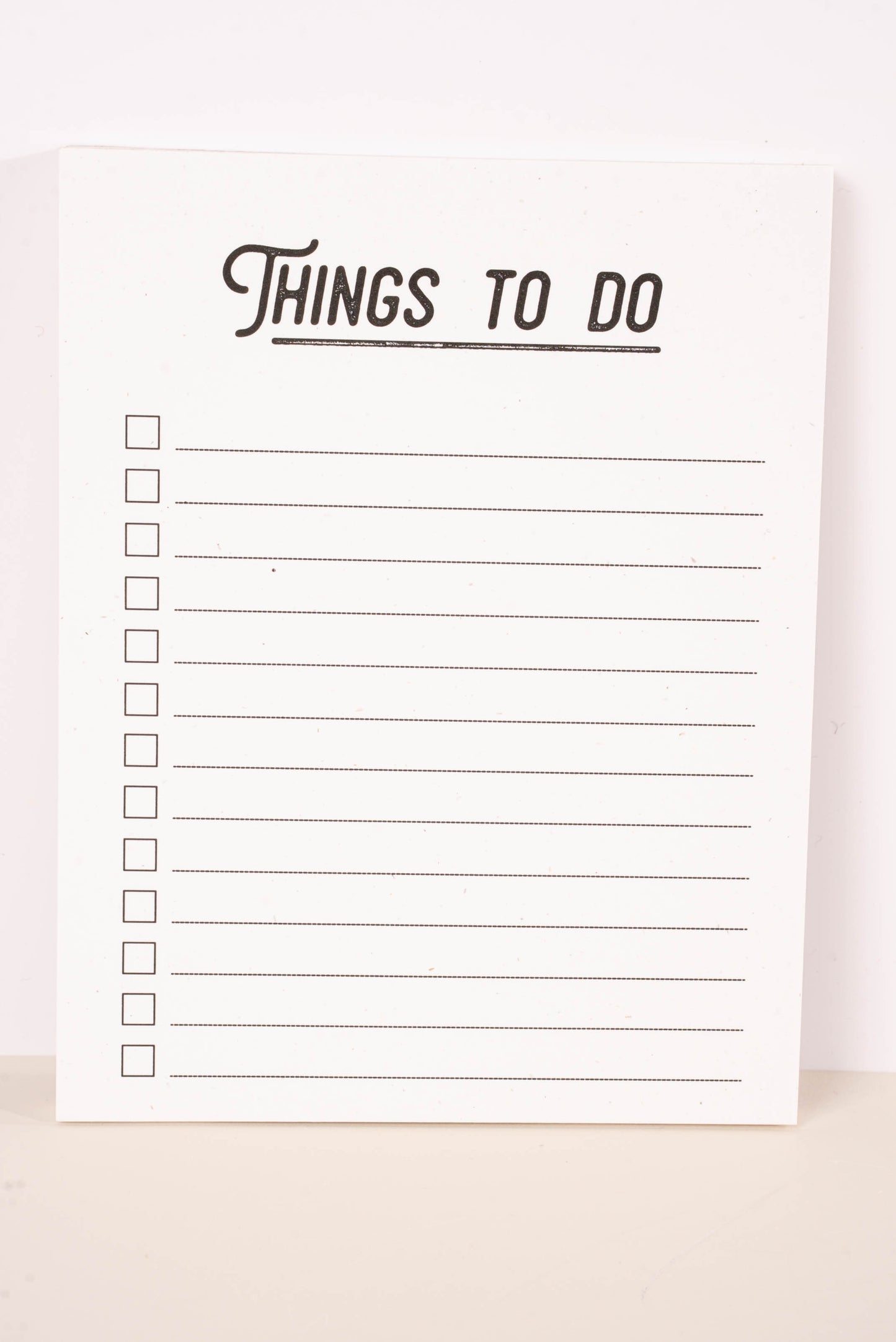 Essential Do + Buy Notepad