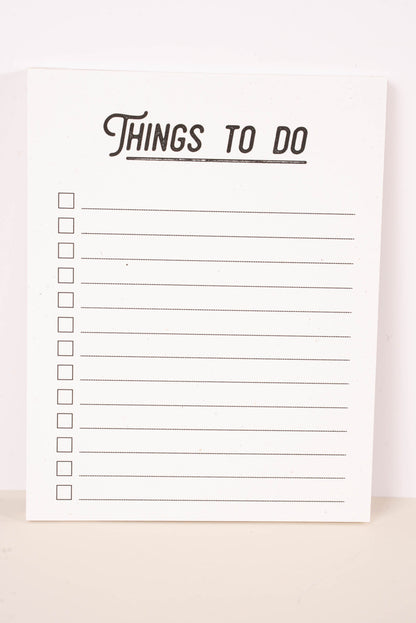 Essential Do + Buy Notepad