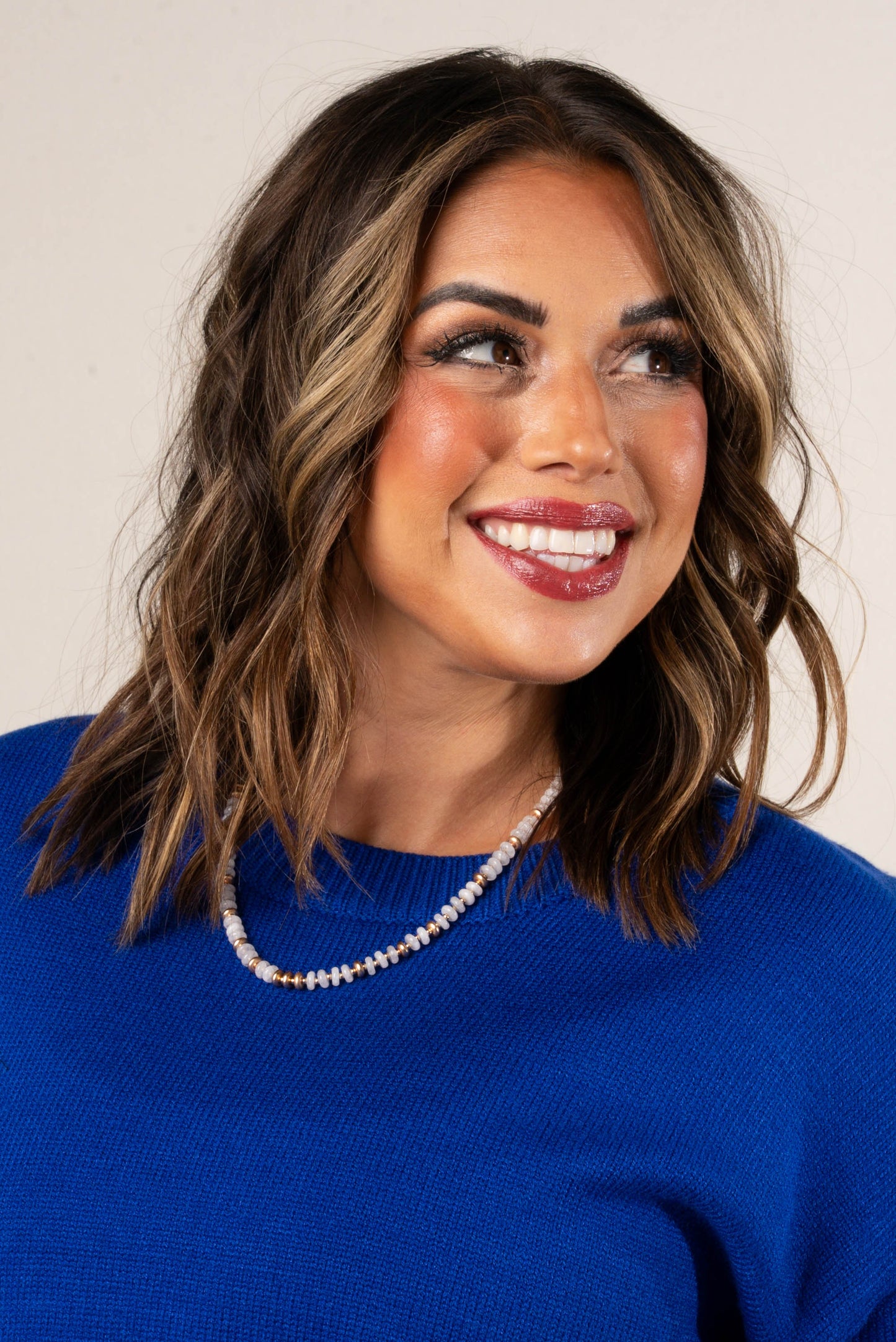 Candy Bead Beaded Necklace