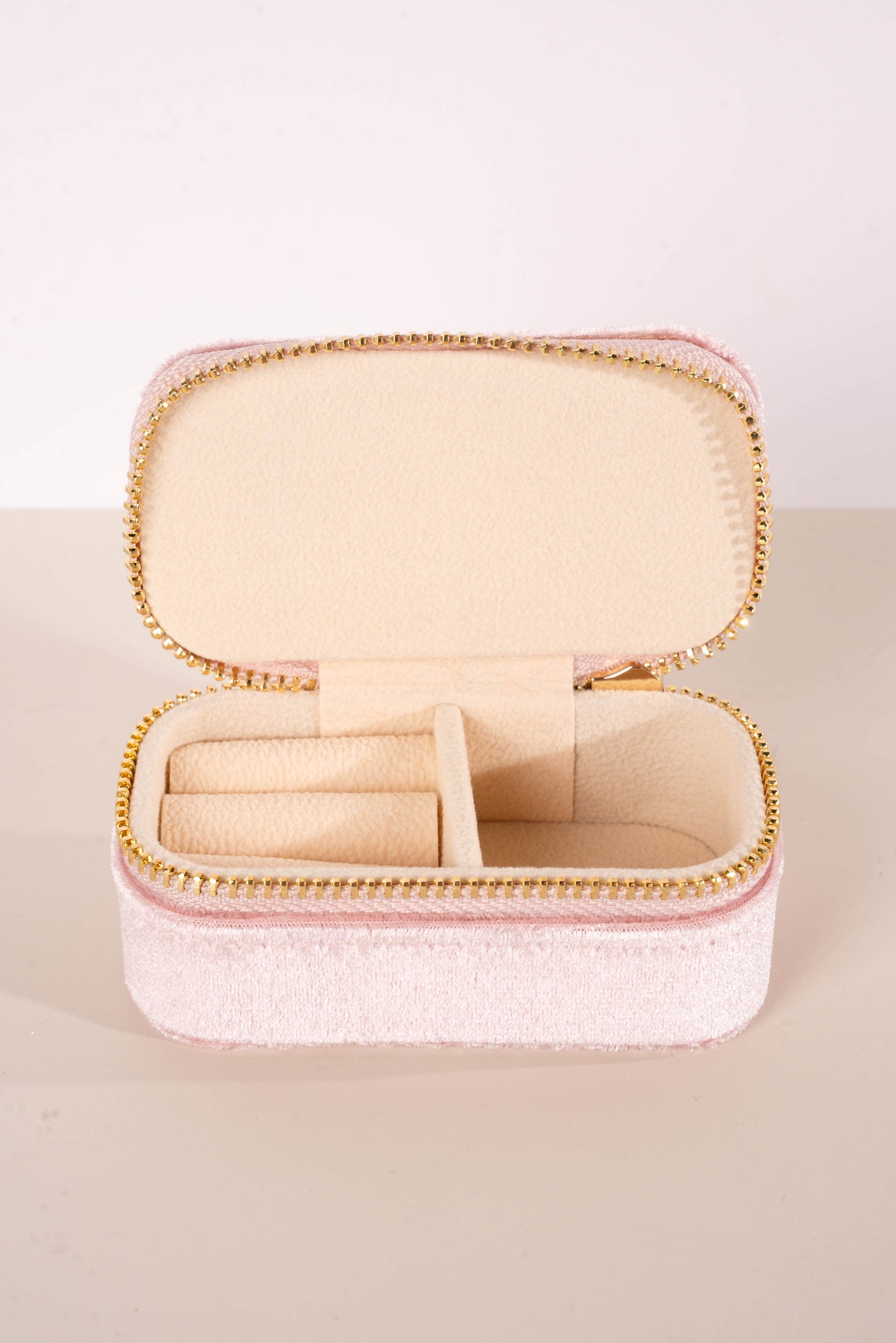 Velvet Travel Jewelry Case