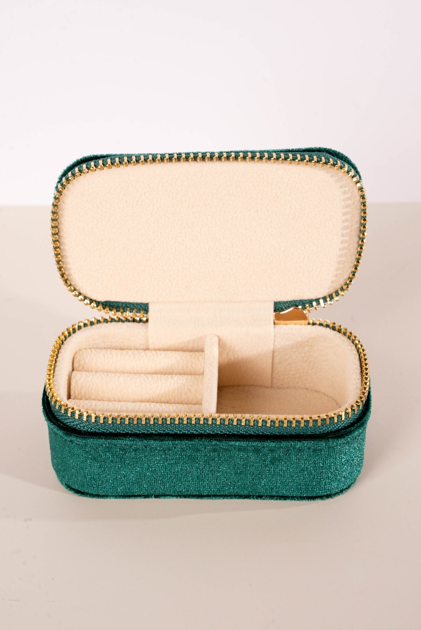 Velvet Travel Jewelry Case