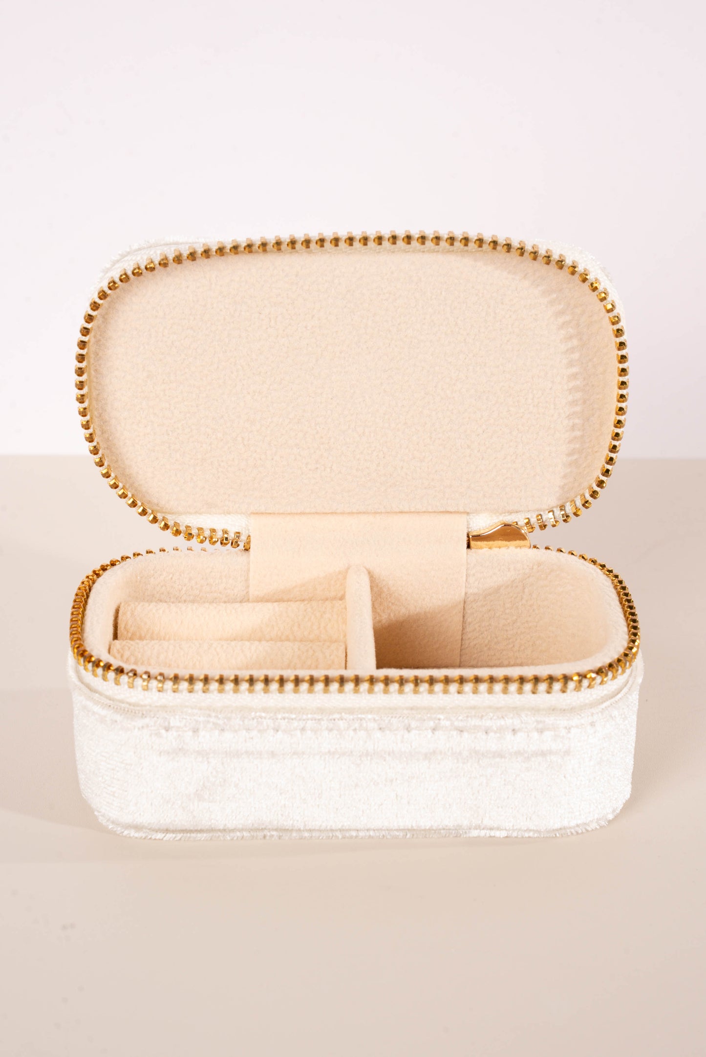 Velvet Travel Jewelry Case
