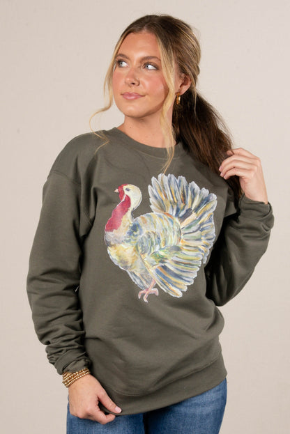 Turkey Graphic Sweatshirt