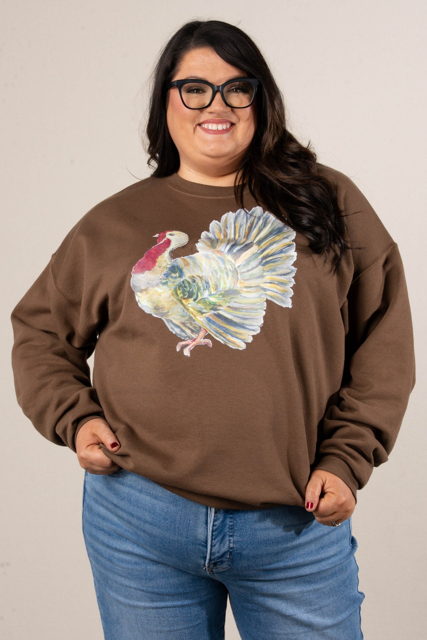 Turkey Graphic Sweatshirt