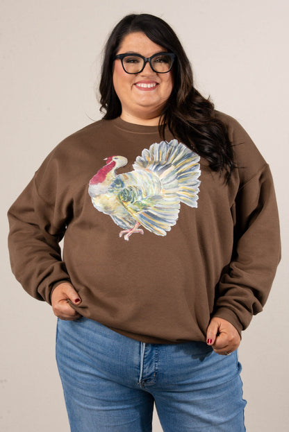 Turkey Graphic Sweatshirt