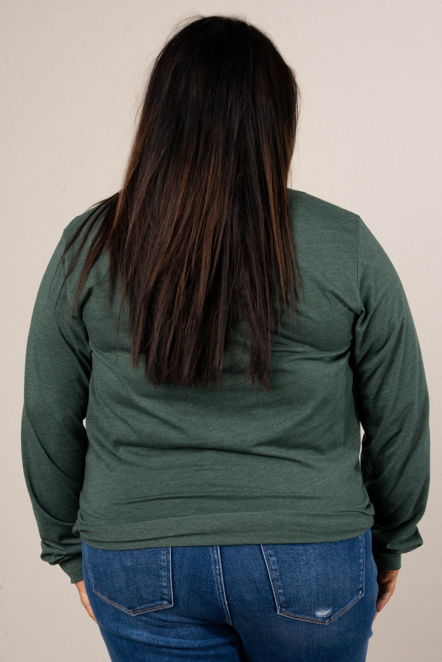 O Come Let Us Adore Him Long Sleeve Graphic Tee