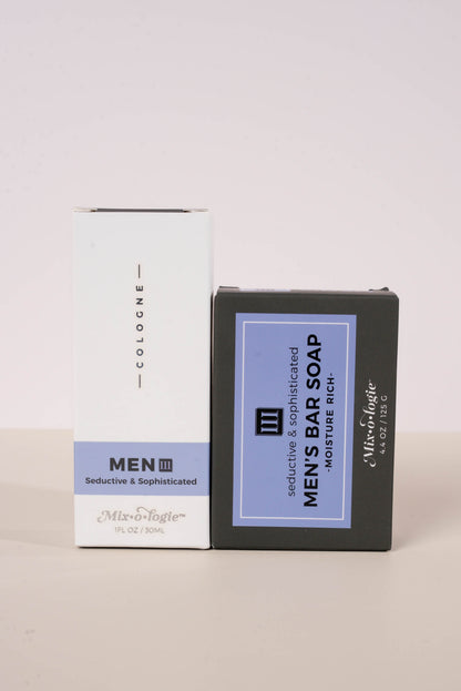 Mixologie | Men's Cologne Spray + Bar Soap Gift Set