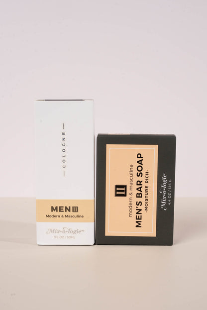 Mixologie | Men's Cologne Spray + Bar Soap Gift Set