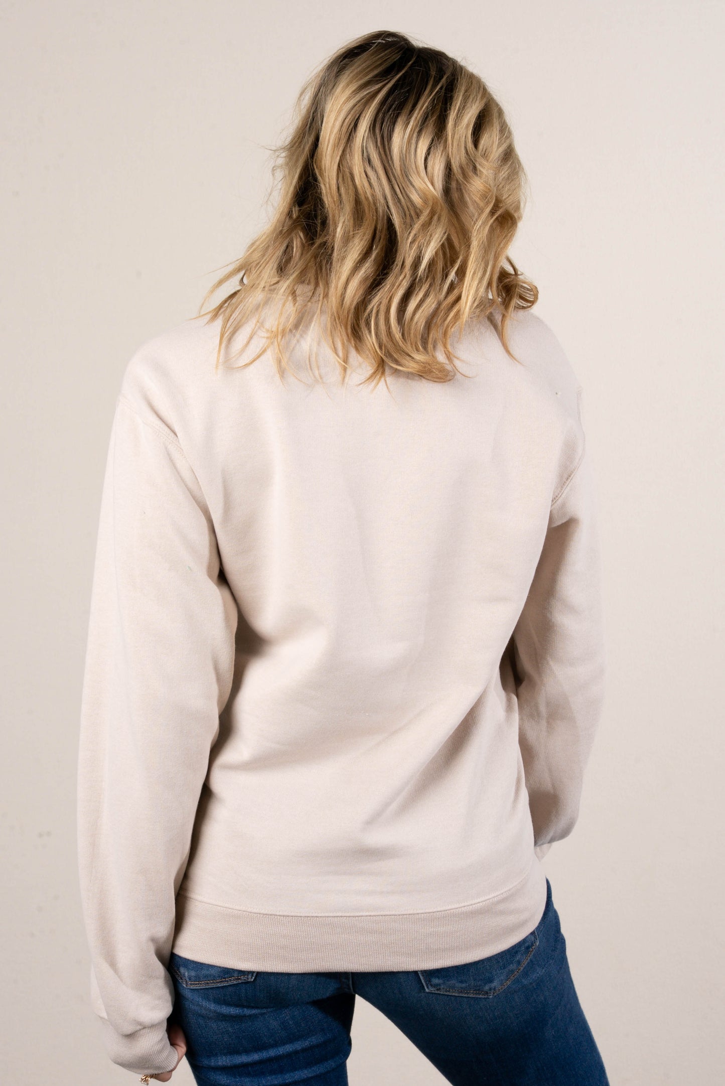 Glamour Farms Santa Hat Graphic Sweatshirt