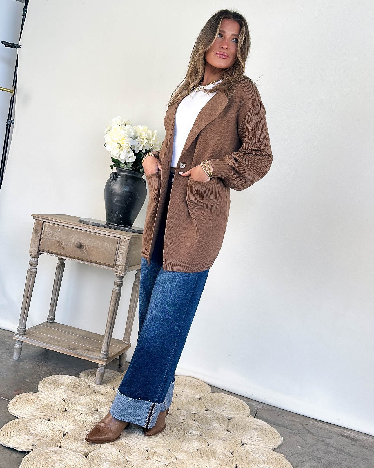 My Sanctuary Single Breasted Sweater Coat