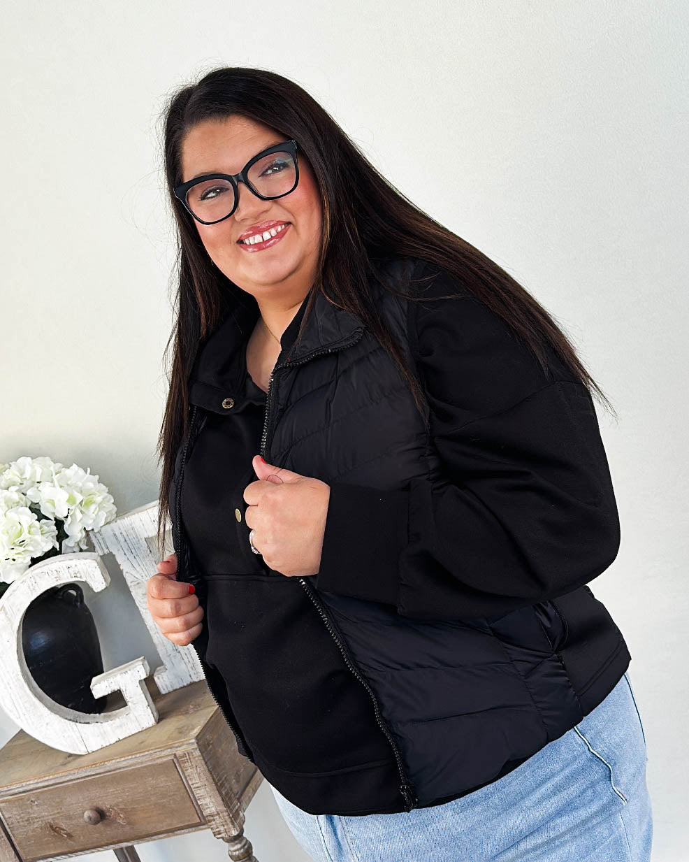 The Eclipse Front Zip Puffer Vest