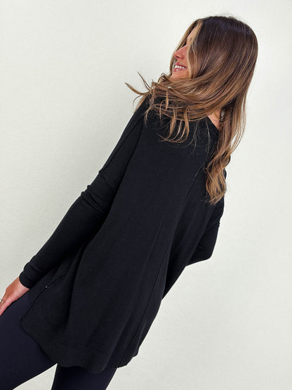 The Quinn Front Seam Sweater