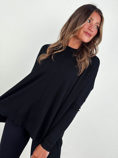 The Quinn Front Seam Sweater