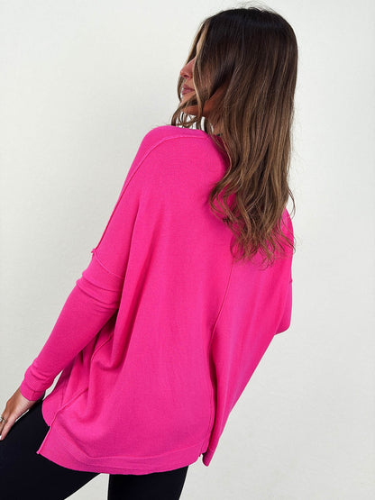 The Quinn Front Seam Sweater