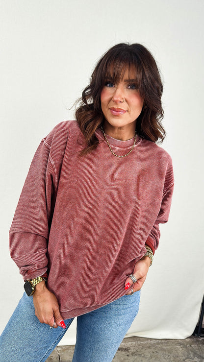 The Ryder Essential Corded Sweatshirt