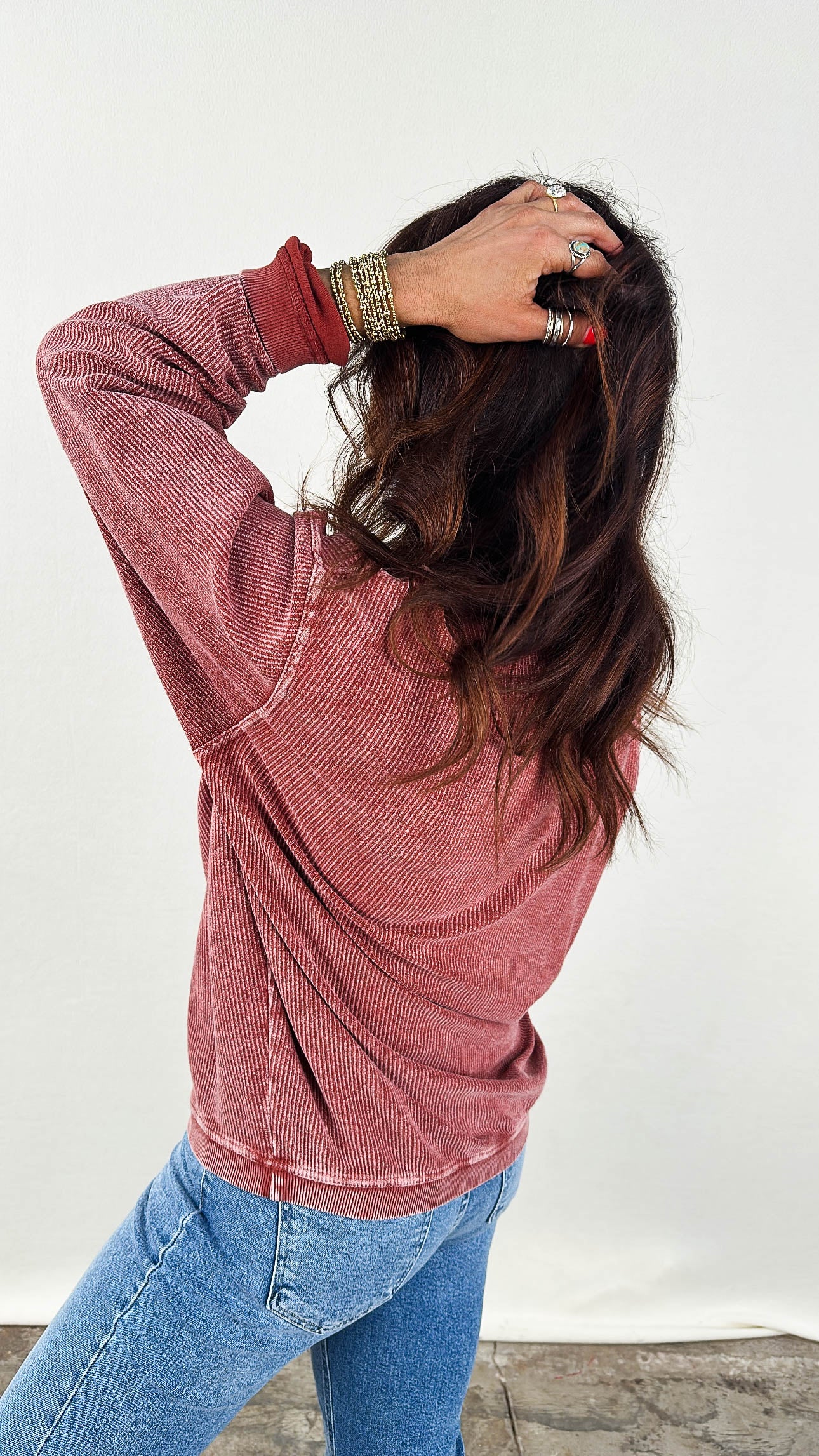 The Ryder Essential Corded Sweatshirt