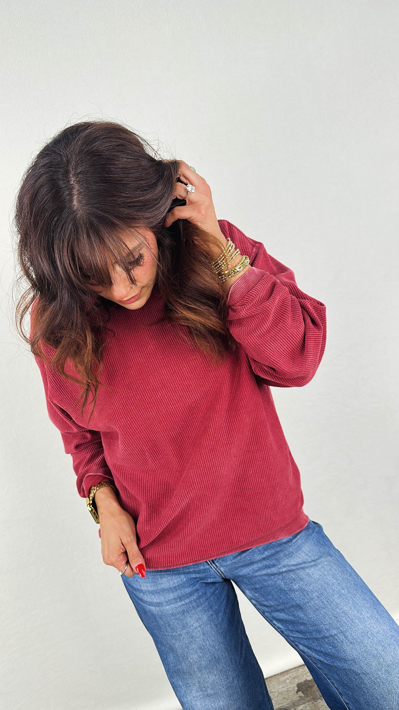 The Ryder Essential Corded Sweatshirt