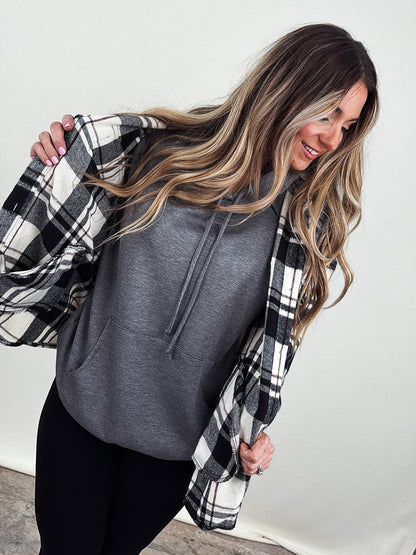 Weekend Away Scuba Drawstring Hooded Pullover