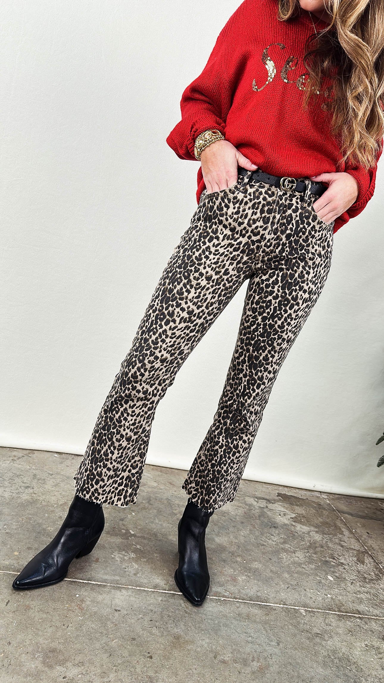 Just USA | Roxy High Rise Crop Flare Jeans