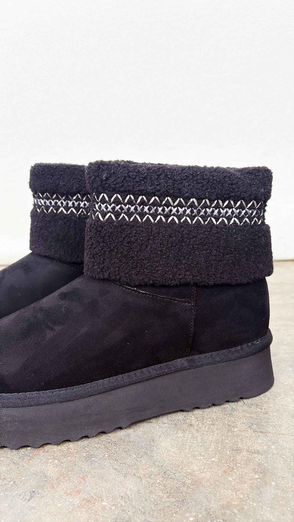 Hiraya Shearling Flatform Boot