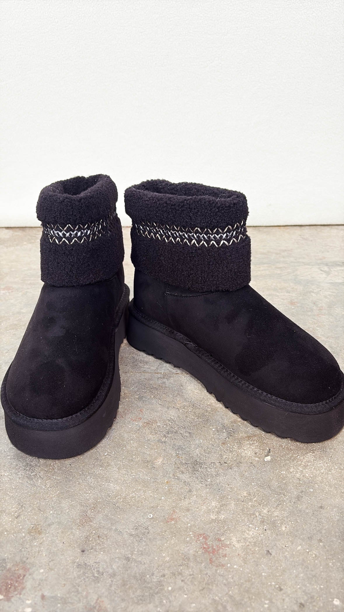 Hiraya Shearling Flatform Boot
