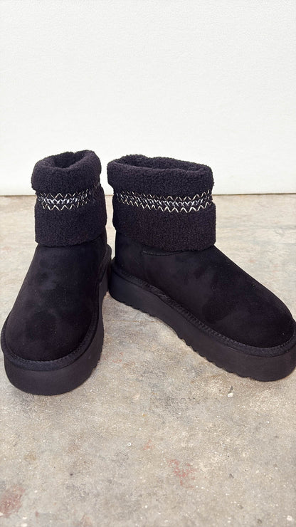 Hiraya Shearling Flatform Boot