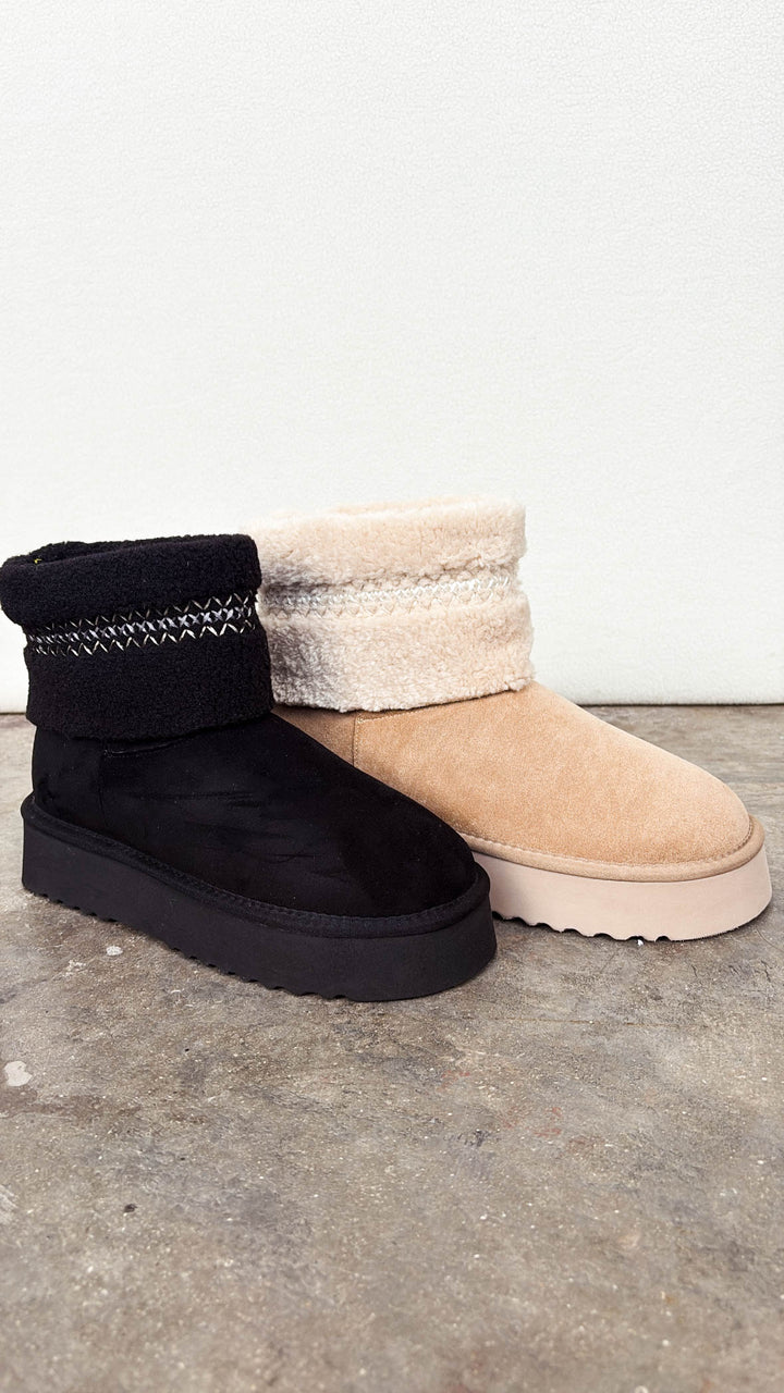 Hiraya Shearling Flatform Boot